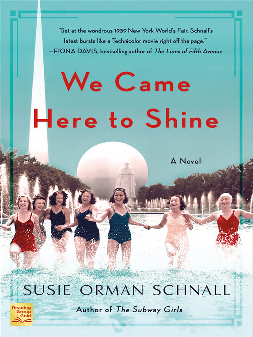 Title details for We Came Here to Shine by Susie Orman Schnall - Wait list